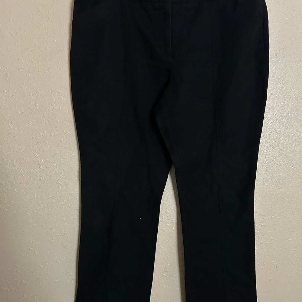 Worthington Black Formal Pantsuit with Straight Leg Design